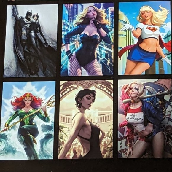 NWT Stanley Artgerm Lau DC Comics 20 Poster Portfolio Harley Quinn Wonder Woman‎ - Picture 7 of 9